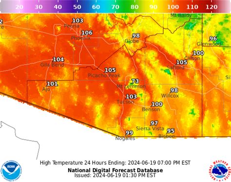 and Campbell Ave. . Tucson noaa